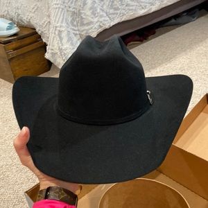 Stetson Black Felt Cowboy Hat